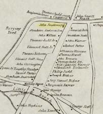 Map of the Village of Mattatuck